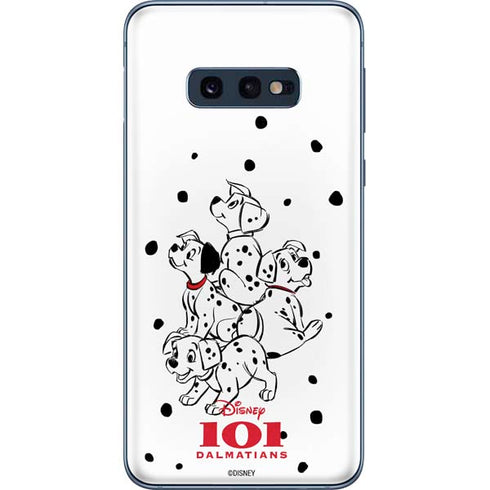Disney 101 Dalmatians Puppy pile Galaxy S10e Skin