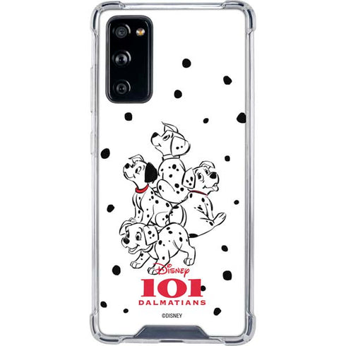 Disney 101 Dalmatians Puppy pile Galaxy S20 FE Clear Case