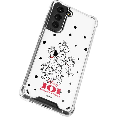 Disney 101 Dalmatians Puppy pile Galaxy S21 Plus 5G Clear Case