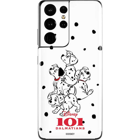 Disney 101 Dalmatians Puppy pile Galaxy S21 Ultra 5G Skin