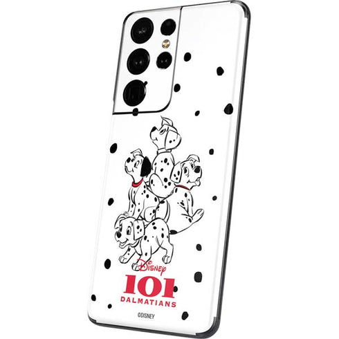 Disney 101 Dalmatians Puppy pile Galaxy S21 Ultra 5G Skin