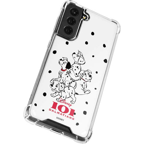 Disney 101 Dalmatians Puppy pile Galaxy S22 Plus Clear Case