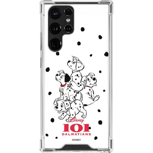 Disney 101 Dalmatians Puppy pile Galaxy S22 Ultra Clear Case
