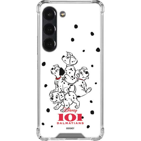 Disney 101 Dalmatians Puppy pile Galaxy S23 Clear Case