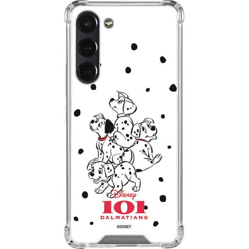 Disney 101 Dalmatians Puppy pile Galaxy S23 Plus Clear Case