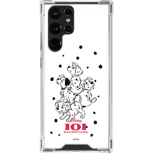 Disney 101 Dalmatians Puppy pile Galaxy S23 Ultra Clear Case