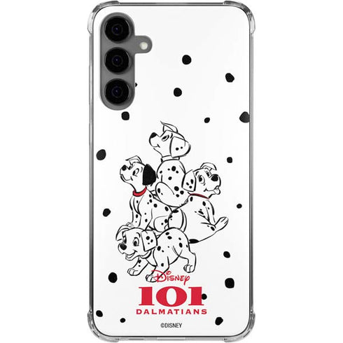 Disney 101 Dalmatians Puppy pile Galaxy S24 Plus Clear Case