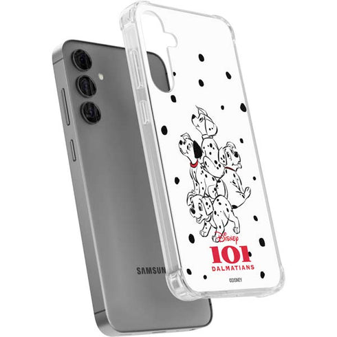 Disney 101 Dalmatians Puppy pile Galaxy S24 Plus Clear Case