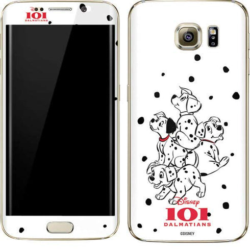 Disney 101 Dalmatians Puppy pile Galaxy S7 Edge Skin