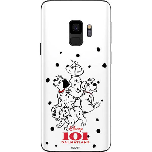 Disney 101 Dalmatians Puppy pile Galaxy S9 Skin