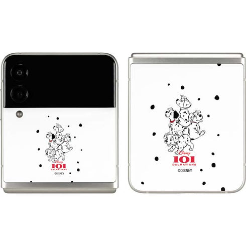 Disney 101 Dalmatians Puppy pile Galaxy Z Flip3 5G Skin