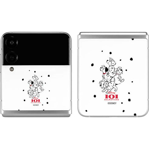 Disney 101 Dalmatians Puppy pile Galaxy Z Flip4 5G Skin