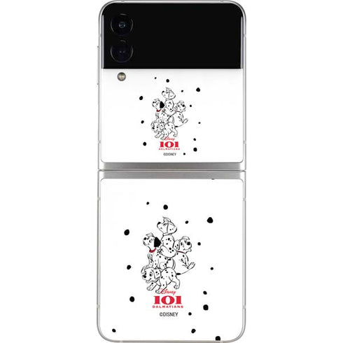 Disney 101 Dalmatians Puppy pile Galaxy Z Flip4 5G Skin