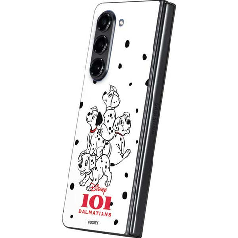 Disney 101 Dalmatians Puppy pile Galaxy Z Fold5 5G Skin