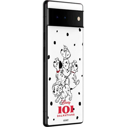 Disney 101 Dalmatians Puppy pile Google Pixel 6 Skin