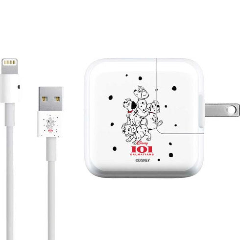 Disney 101 Dalmatians Puppy pile iPad Charger (10W USB) Skin