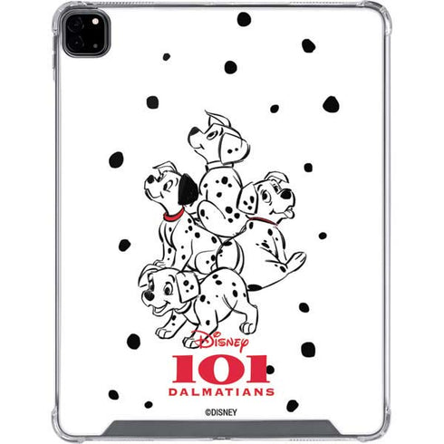 Disney 101 Dalmatians Puppy pile iPad Pro 12.9in (2020) Clear Case