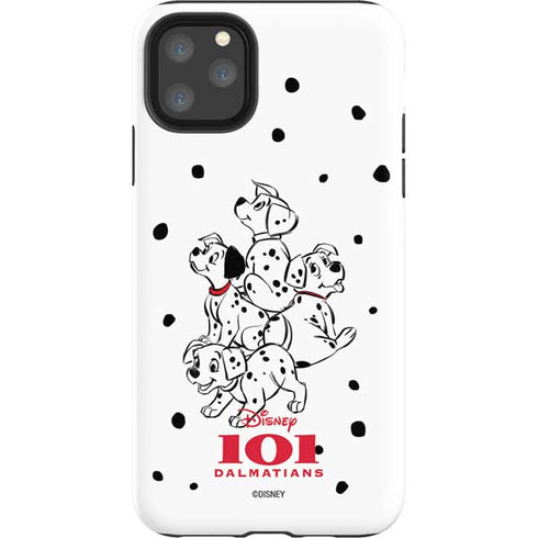 Disney 101 Dalmatians Puppy pile iPhone 11 Pro Max Impact Case