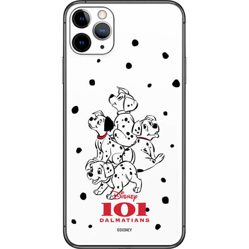 Disney 101 Dalmatians Puppy pile iPhone 11 Pro Max Skin