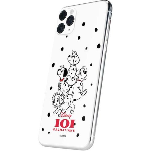 Disney 101 Dalmatians Puppy pile iPhone 11 Pro Max Skin