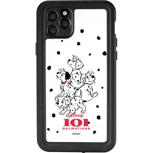 Disney 101 Dalmatians Puppy pile iPhone 11 Pro Max Waterproof Case