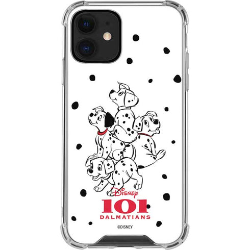 Disney 101 Dalmatians Puppy pile iPhone 12 Mini Clear Case