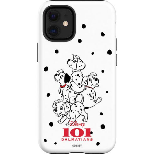 Disney 101 Dalmatians Puppy pile iPhone 12 Mini Impact Case