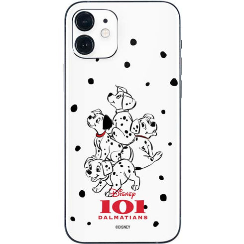 Disney 101 Dalmatians Puppy pile iPhone 12 Mini Skin