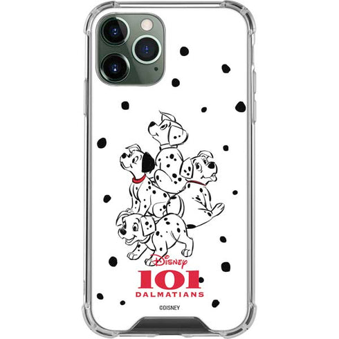 Disney 101 Dalmatians Puppy pile iPhone 12 Pro Clear Case