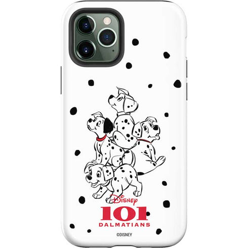 Disney 101 Dalmatians Puppy pile iPhone 12 Pro Impact Case