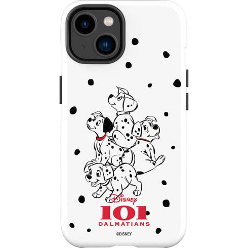 Disney 101 Dalmatians Puppy pile iPhone 14 Plus Impact Case