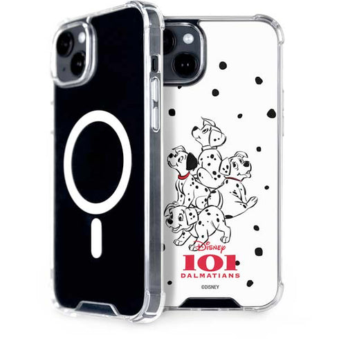 Disney 101 Dalmatians Puppy pile iPhone 14 Plus MagSafe Case