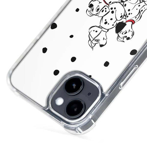 Disney 101 Dalmatians Puppy pile iPhone 14 Plus MagSafe Case