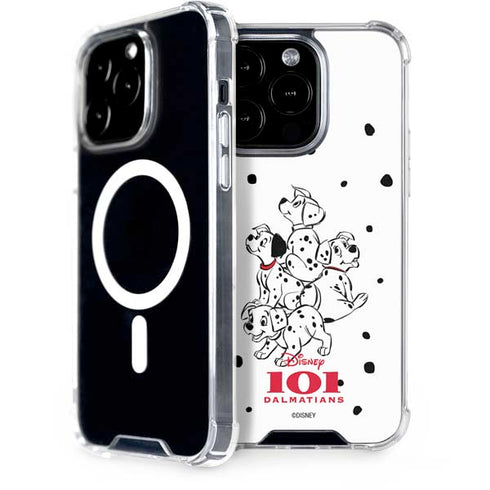 Disney 101 Dalmatians Puppy pile iPhone 14 Pro MagSafe Case