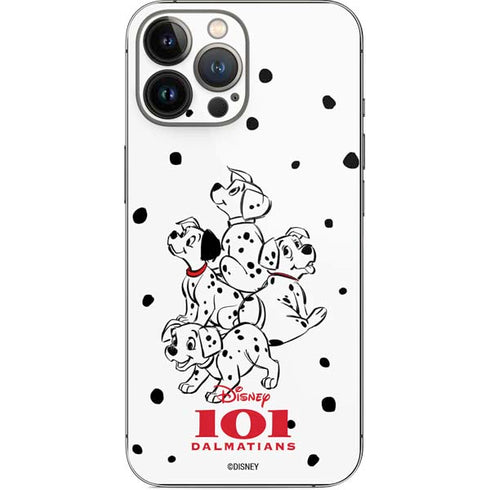 Disney 101 Dalmatians Puppy pile iPhone 14 Pro Max Skin