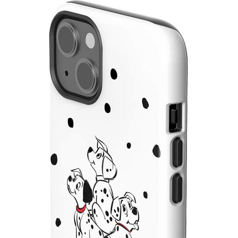 Disney 101 Dalmatians Puppy pile iPhone 15 Impact Case