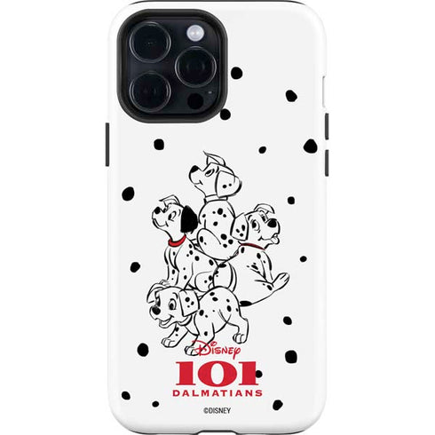 Disney 101 Dalmatians Puppy pile iPhone 15 Pro Max Impact Case