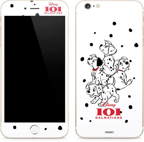 Disney 101 Dalmatians Puppy pile iPhone 6/6s Plus Skin
