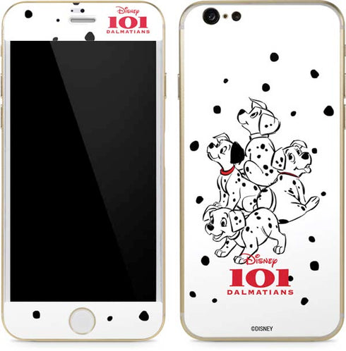 Disney 101 Dalmatians Puppy pile iPhone 6/6s Skin