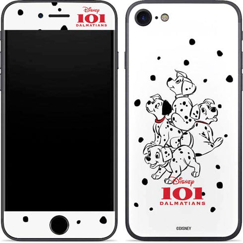 Disney 101 Dalmatians Puppy pile iPhone 7 Skin