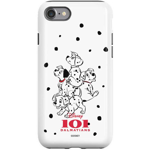 Disney 101 Dalmatians Puppy pile iPhone SE (2nd & 3rd Gen) Pro Case
