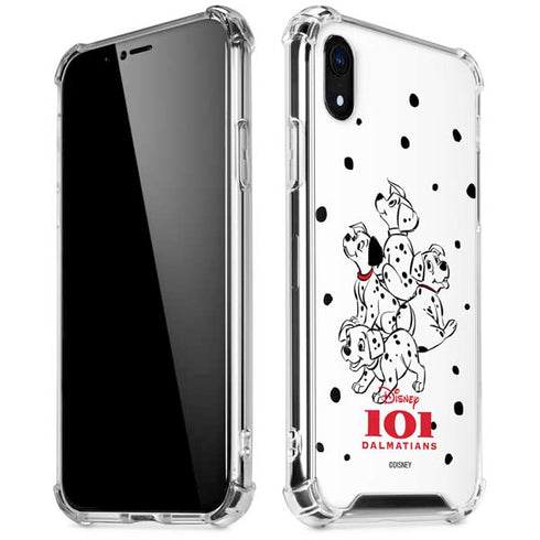 Disney 101 Dalmatians Puppy pile iPhone XR Clear Case