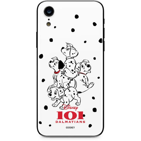 Disney 101 Dalmatians Puppy pile iPhone XR Skin