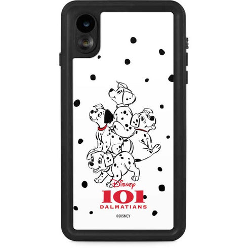 Disney 101 Dalmatians Puppy pile iPhone XR Waterproof Case