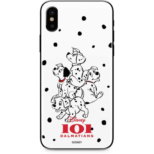 Disney 101 Dalmatians Puppy pile iPhone XS Skin