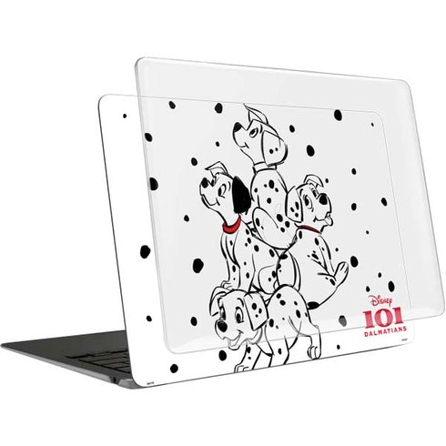 Disney 101 Dalmatians Puppy pile MacBook Air 13in (2020) Case plus Skin