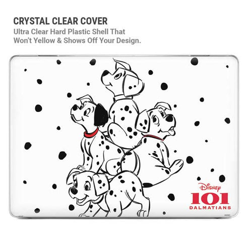 Disney 101 Dalmatians Puppy pile MacBook Pro 16in (2021-25) Case plus Skin
