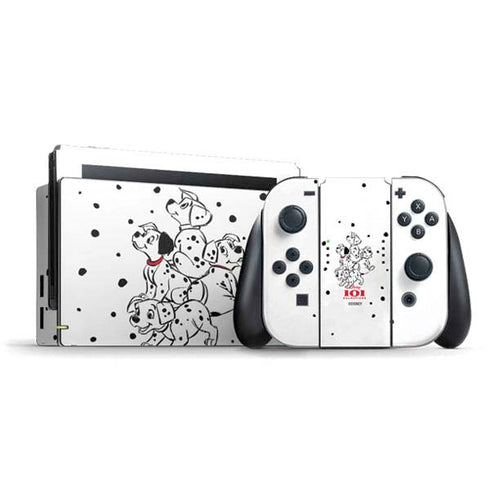 Disney 101 Dalmatians Puppy pile Nintendo Switch Bundle Skin