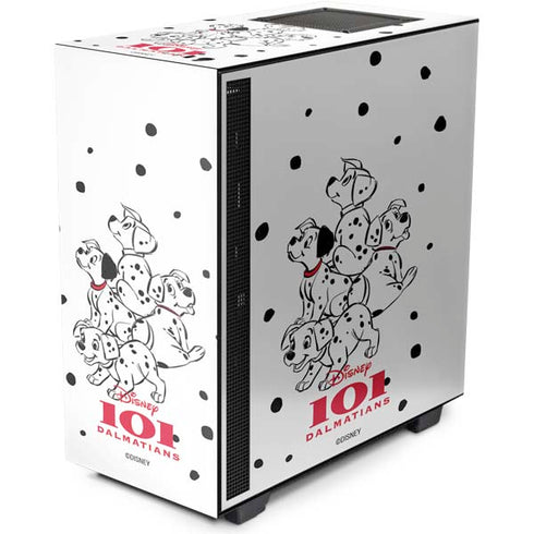 Disney 101 Dalmatians Puppy pile NZXT H510 Compact ATX Mid-Tower Case Skin