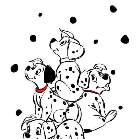 Disney 101 Dalmatians Puppy pile Otterbox Commuter Galaxy Skin